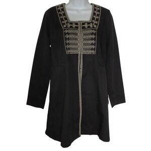 Cabi Women's Military Style Embroidered Beaded Jacket Turkish Delight  Size 4